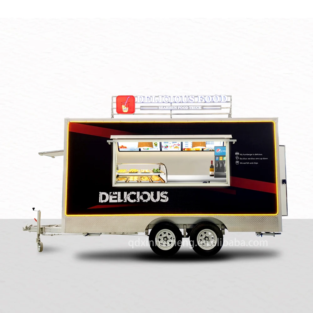 hot dog cart with grill 12oz tumbler coffee/pizza trailer snack trailer mobile ice cream trailers food truck equipment food cart