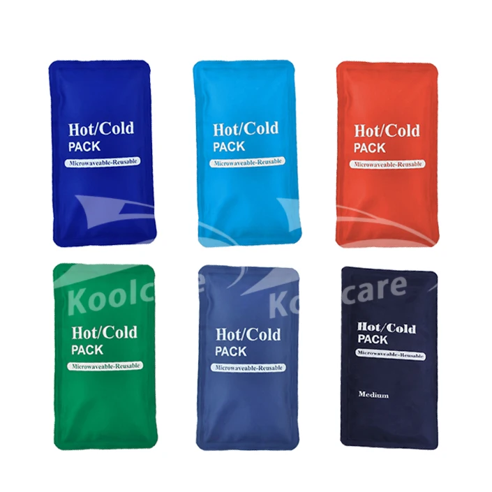 High quality Soft Reusable Hot Cold Therapy Pack Gel Pad Ice Cooling Heating Pads