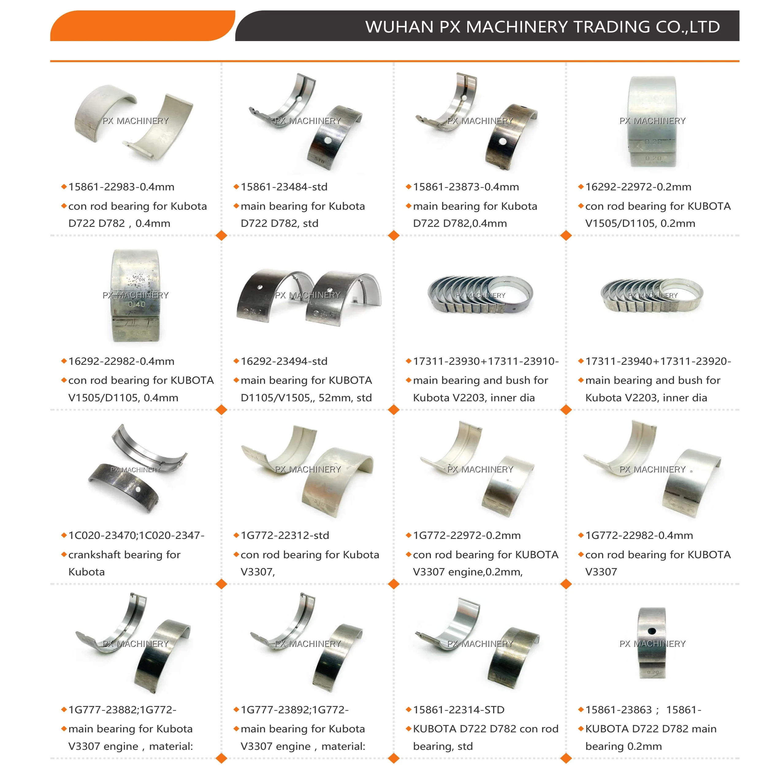 Поршневое кольцо 1G460-21050 1G46021050 PX198 высококачественные детали двигателя для Kubota