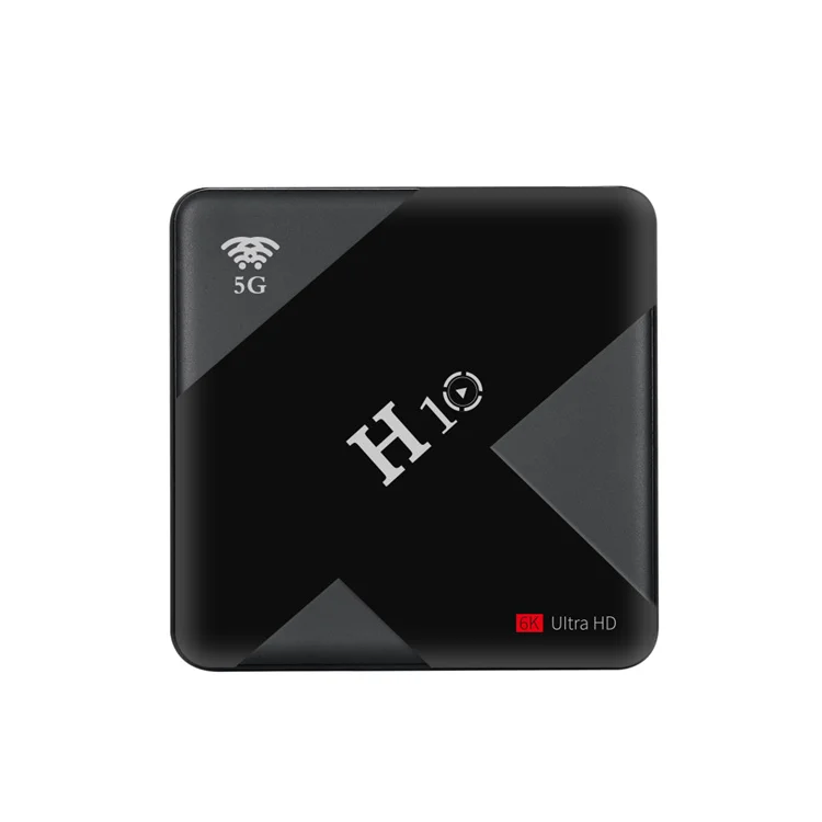 2021 Android Stb Tv Box H10 Stb H6 Android 9,0 4 Гб + 64 Гб Wi-Fi 6k Wi-Fi 6k Сетевой проигрыватель Hd Tv Box