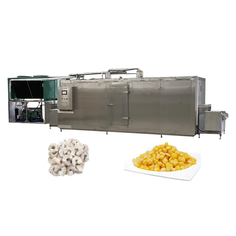 HNOC быстрозамороженный тоннель для заморозки картофеля фри, тоннель для заморозки картофеля фри