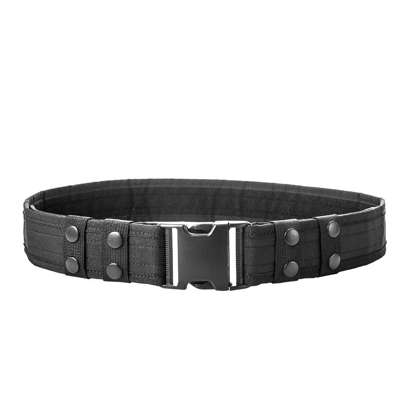 YAKEDA outdoor hunting duty belt black tactical utility belt with pouch tactical equipment