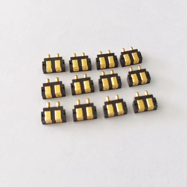 SMT Spring-Loaded Pogo Pin Connector 2 Pin 2.5 mm