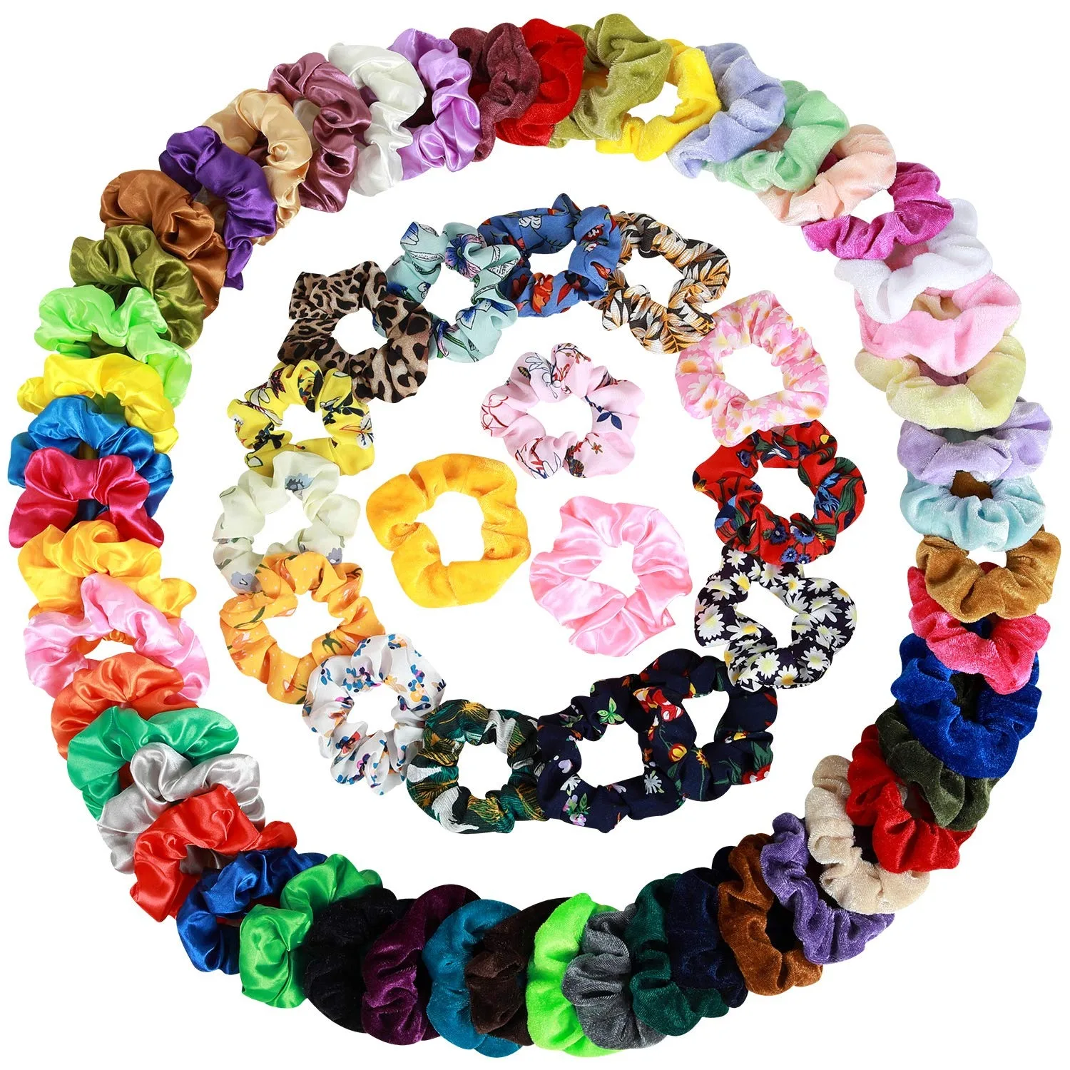 customized size Elastic Hair roller Band Baby Girls Cute Hairband Accessories Hair Scrunchies wholesale scrunchy ties Decoration