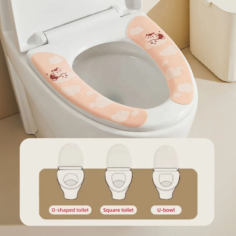 High Quality Hot Selling Toilet Sticker New Design Bathroom Supplies Affordable Daily Toilet Sticker