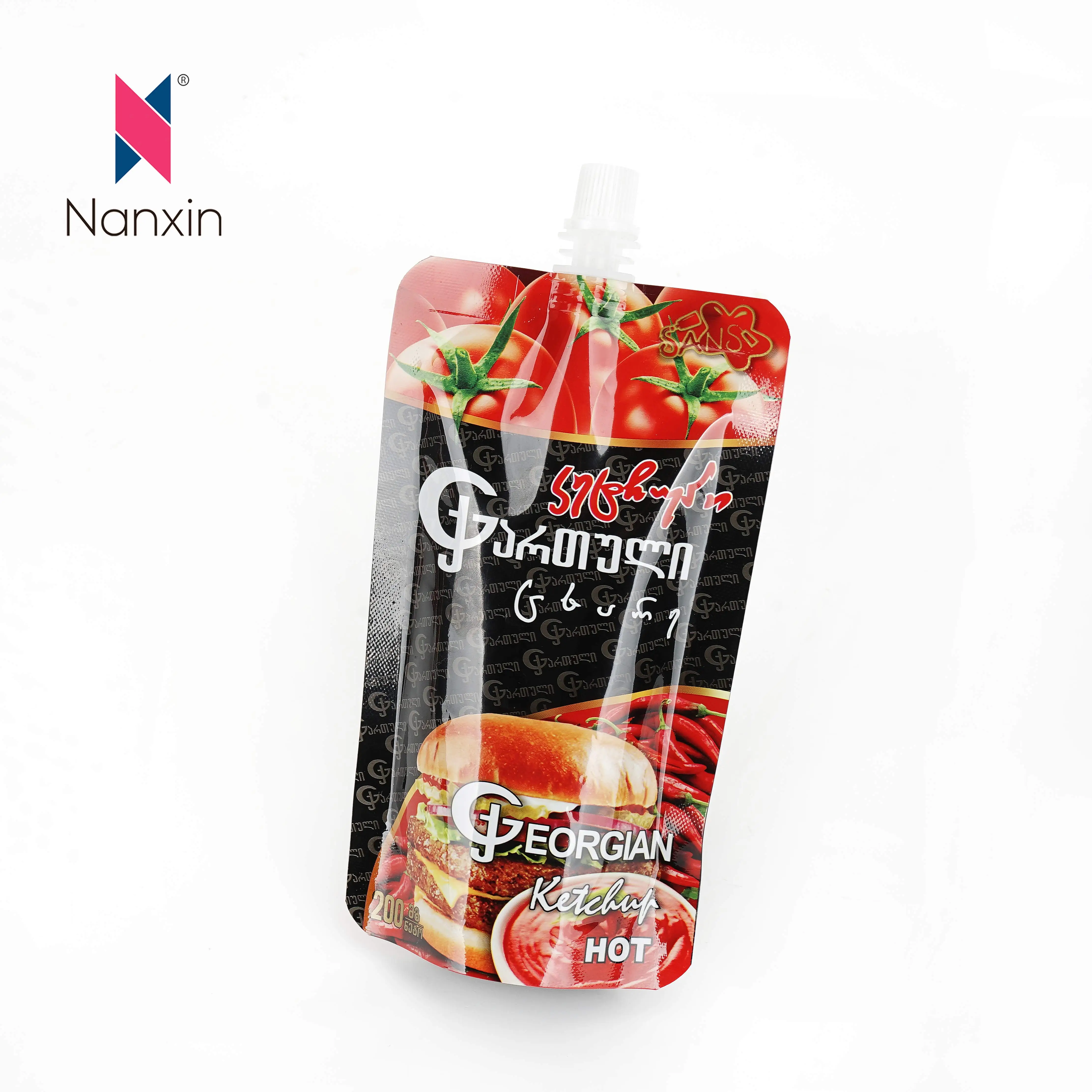 1 л, пакет с носиком для соуса, 500 мл, пластиковая упаковка для масла, пакеты дой-Пак с носиком, индивидуальная упаковка для жидких продуктов