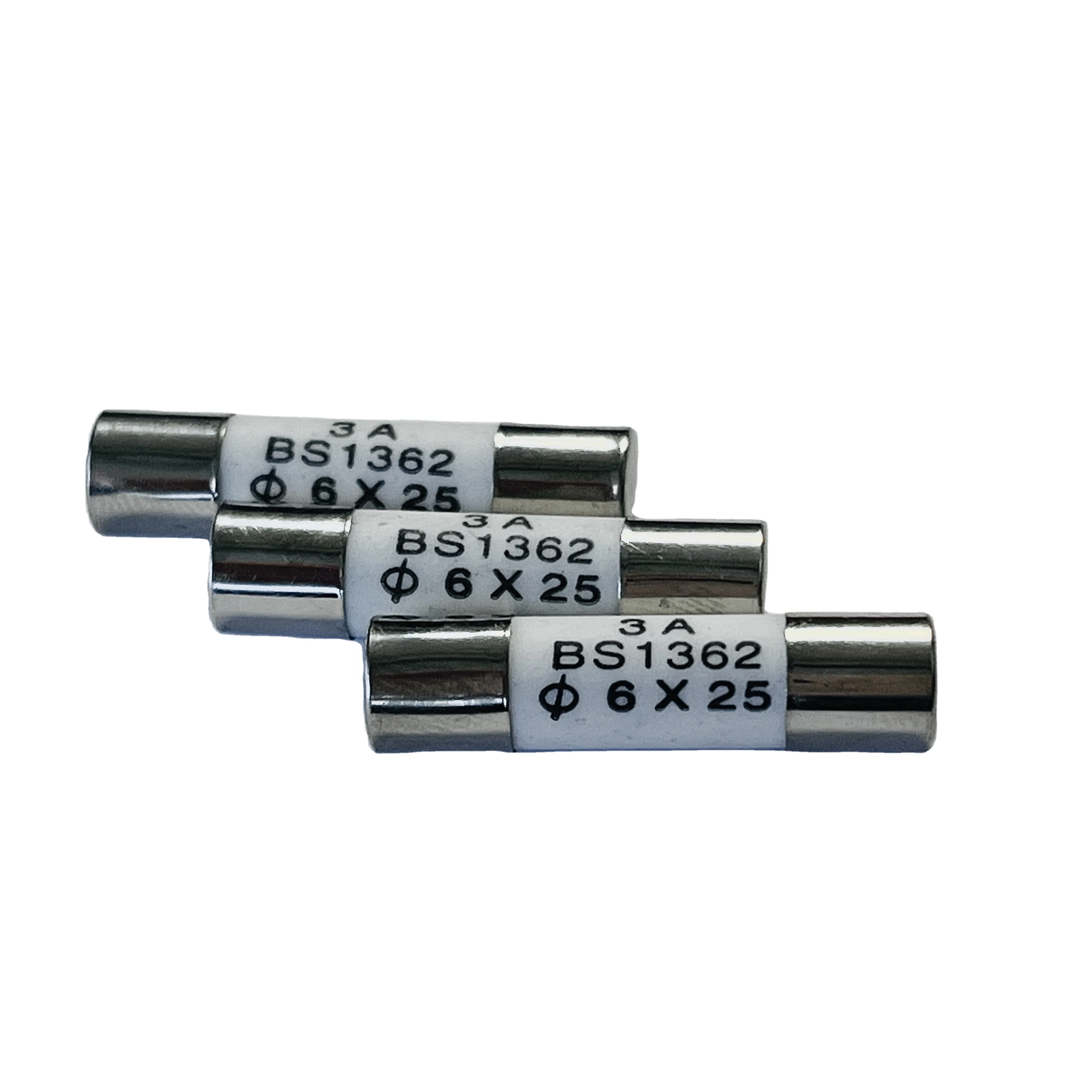 Fast Blow Without Lead 3A 250V R057  6*25mm ceramic fuses