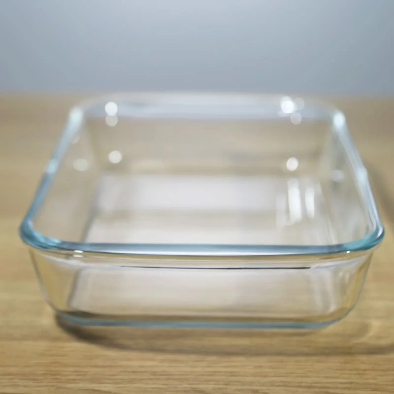 Premium Quality Glass Bakeware: Clear High Borosilicate Baking Pan