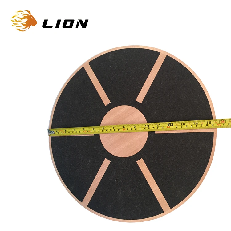 High Quality Home Fitness Yoga Wooden Control  Balance Board For Self