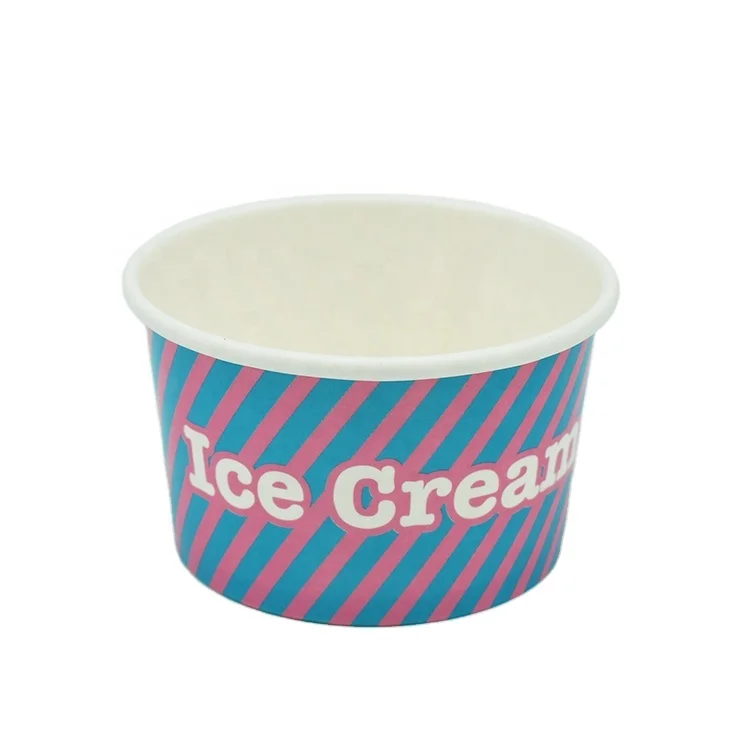 
Custom Logo Paper Cup High Quality Ice Cream Cup Manufacture 