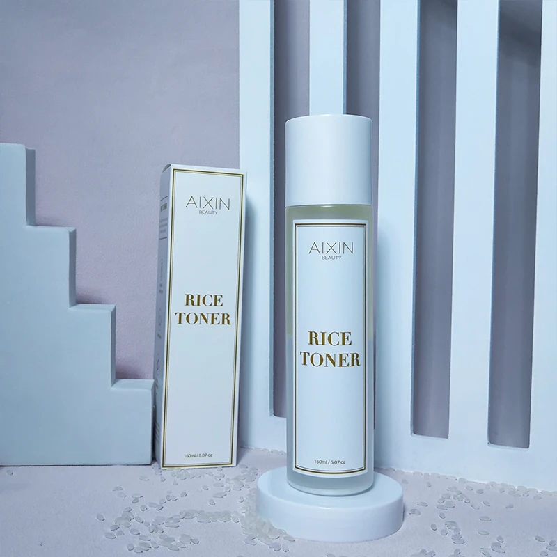 Korean Private Label Natural Rice Toner 150ML Mild Non-Greasy Nourishing Fast-Absorbing Rice Face Toner