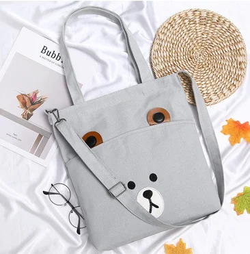 
Cheap Customized Logo tote shopping bag Cotton canvas bag 