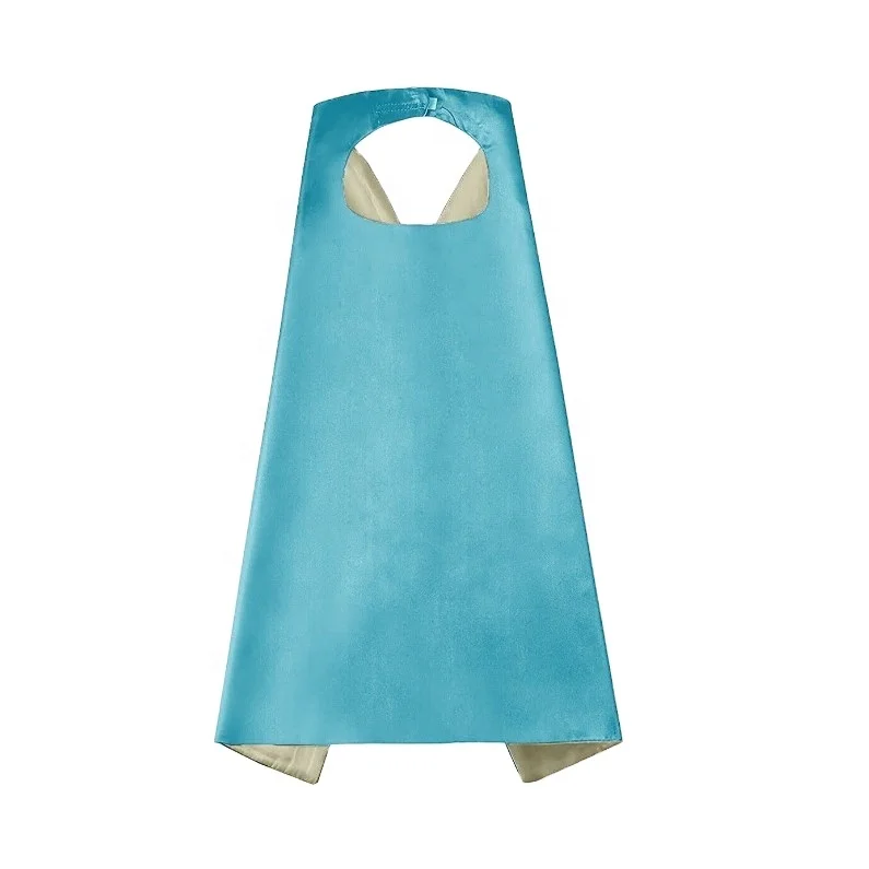 Custom Printing logo Kids Polyester Cape for Party hero Capes Dress up Costume for Kids