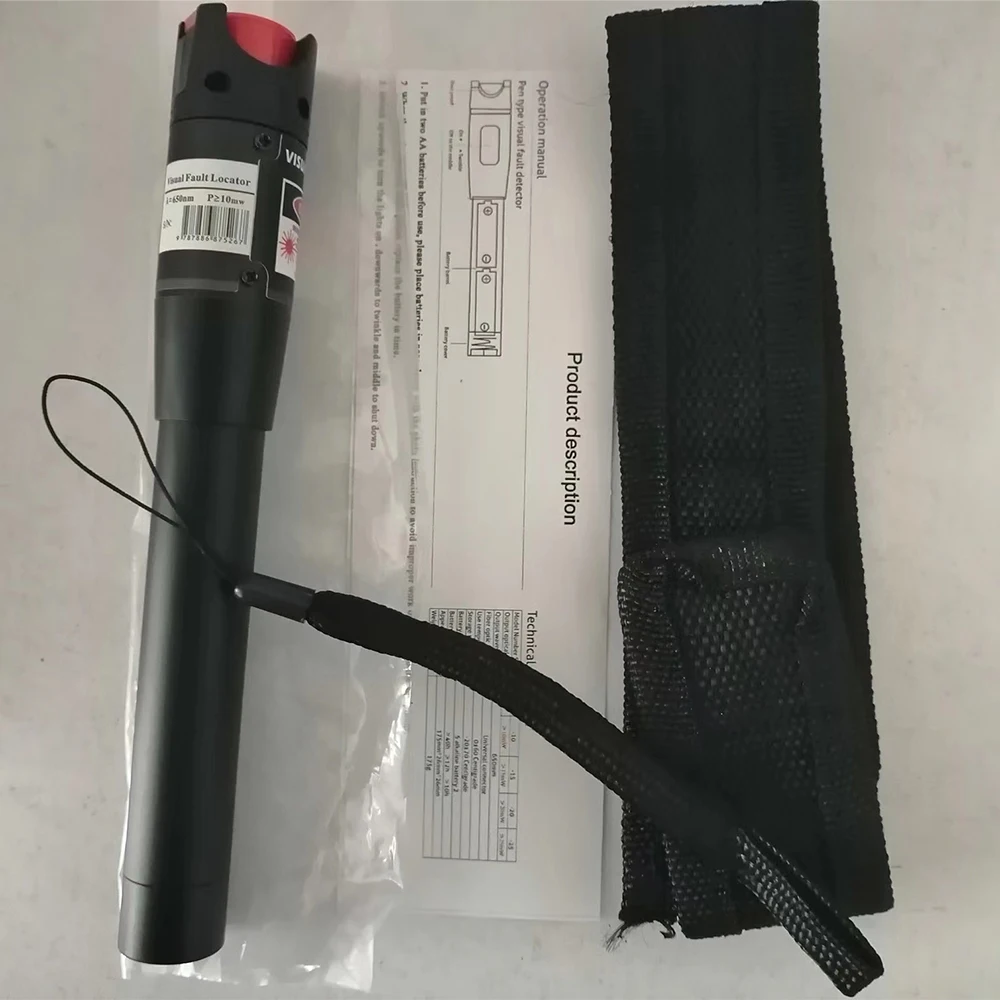 Optical fibra optica VFL Visual Fault Locator 10mw 20mw 30mw 50mw 10km 20km 30km mini 5mw vfl fiber optic visual fault locator
