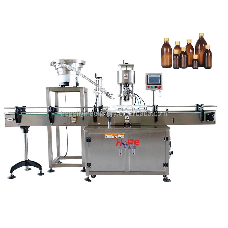 hot sale aluminum caps threading capper machine glass bottle capping machine for wine bottle