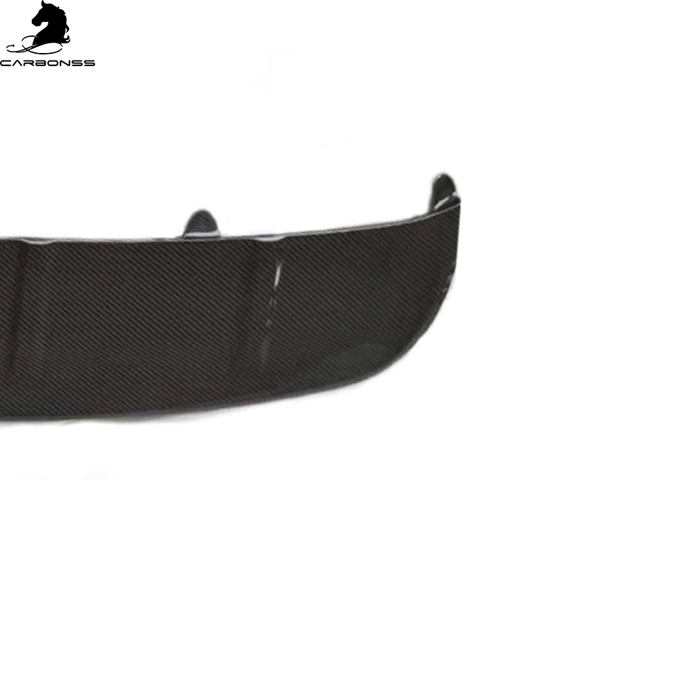 Auto Tuning Carbon Fiber Front Spoiler Bumper Lip For Porsche Macan