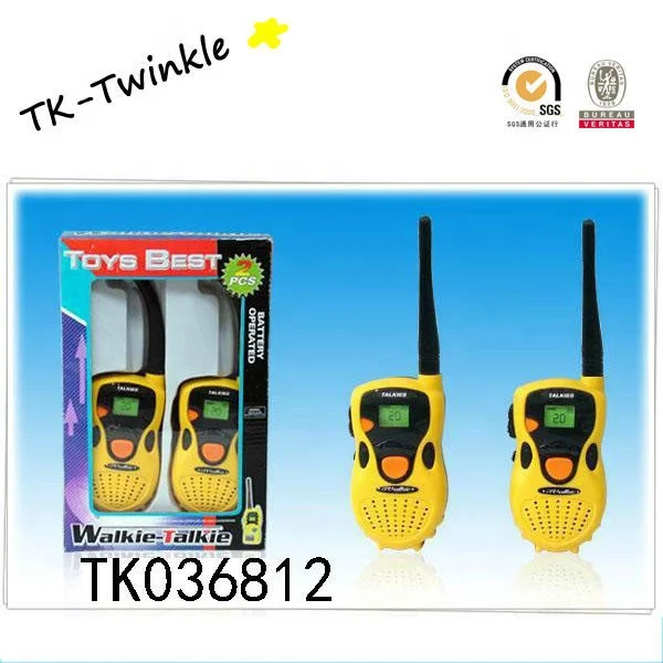 Hot selling cheap plastic walkie talkies toys for kids