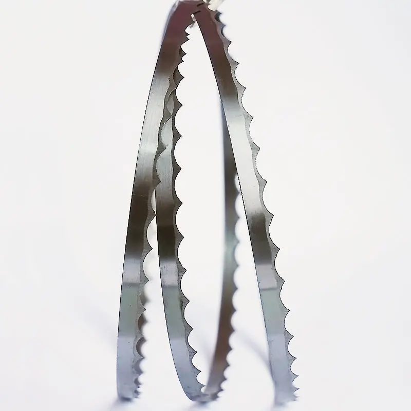 Bread Slicer Band Knife Blades for Cutting Toothless Saw Blade Scalloped Cardboard Wave Belt