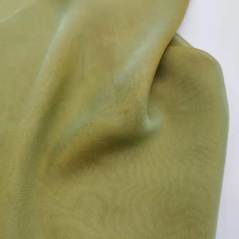 Пряжа/окрашенная шифоновая шелковая ткань для одежды платьев