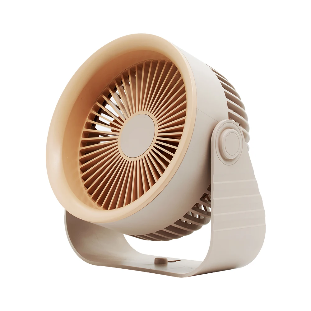 Newest Top Sales 3600mAh Long Battery Life Mini Table Fan Cooler Usb Rechargeable Portable Small Desktop Fan Slim  Desk Fans