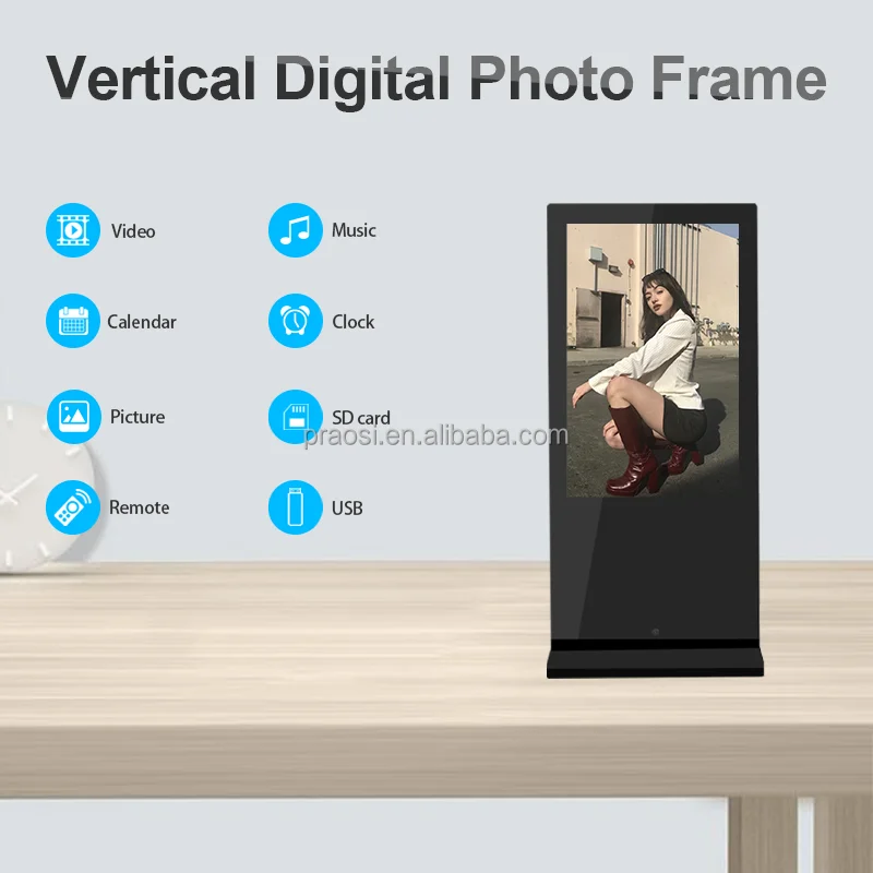 Оптовая продажа цена 10 дюймов вертикальный ЖК-монитор Full HD сенсорный экран дисплея рекламы Signage цифров