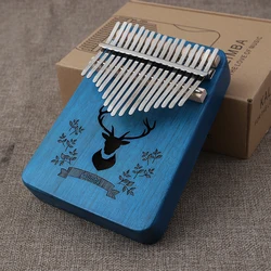 kalimba 17 keys thumb piano accessories Musical Instruments Mahogany Body Wooden calimba