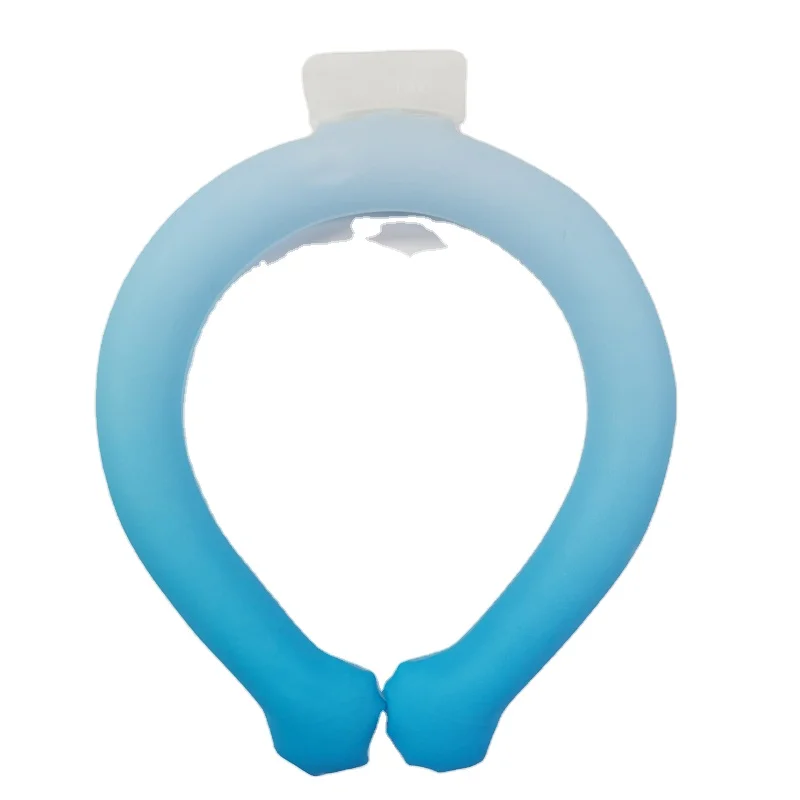 Japan Korea Hot Sale smart Neck Ice Ring Frosty Tube Reusable PCM 28 Cooling Ring