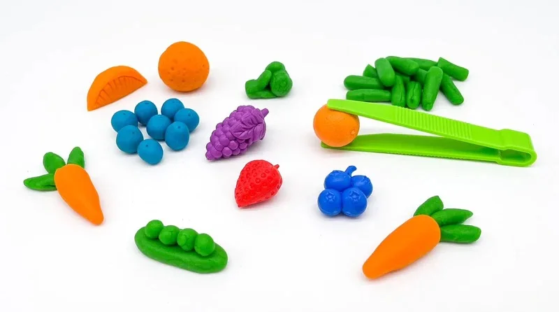 Educational Toys Zoo Games New Children Modeling Clay Zoo Kit Theme Animal Air Dry Clay Sensory Bin Diy Baby Toys