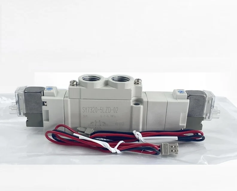 SY7320-5LZD-02 5 Way 3 Position Solenoid Valve-SMC Solenoid Valve