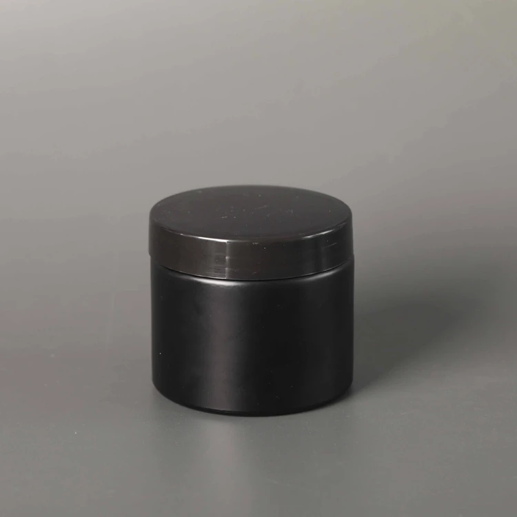 8oz 16oz glass containers for food storage jam jar with black lid pink lid plastic screw cover