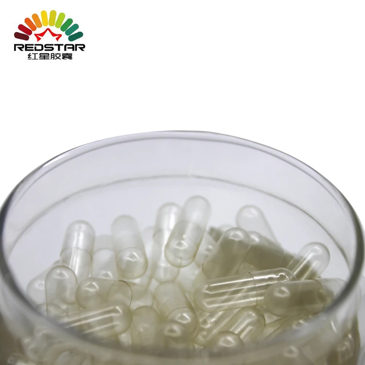 Redstar Empty Gelatin Capsules bovine size