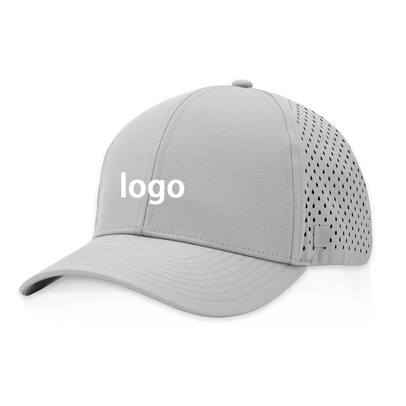 Premium australian black gray blue nylon curved brim mesh 6 panel trucker cap