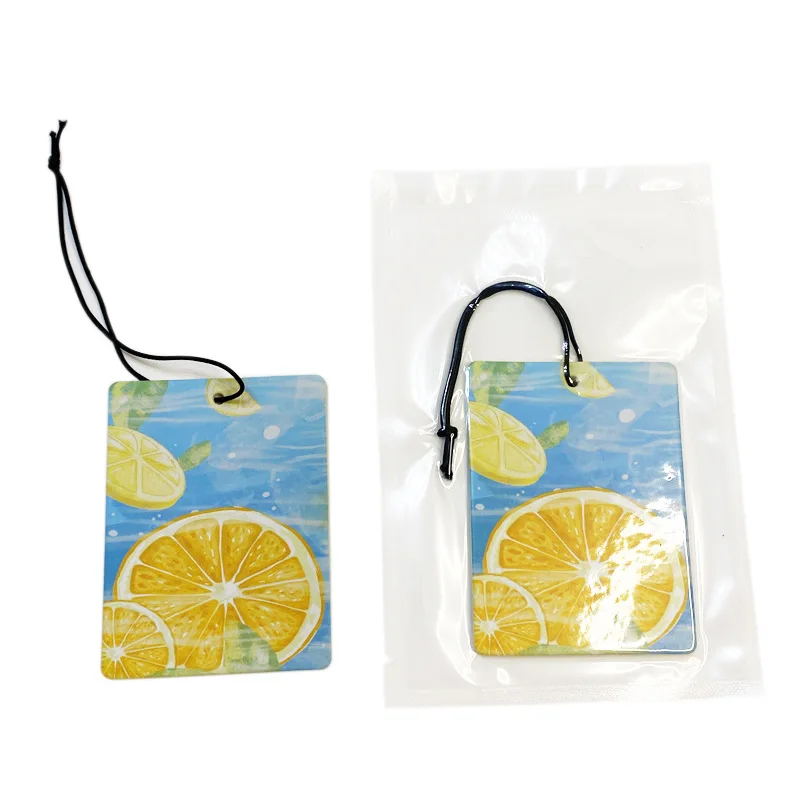 Cusrtom Mini Air Freshener Scented Hanging Card Aroma Air Deodorant Perfume Cards Flavour & Fragranceair Air Freshener For Card