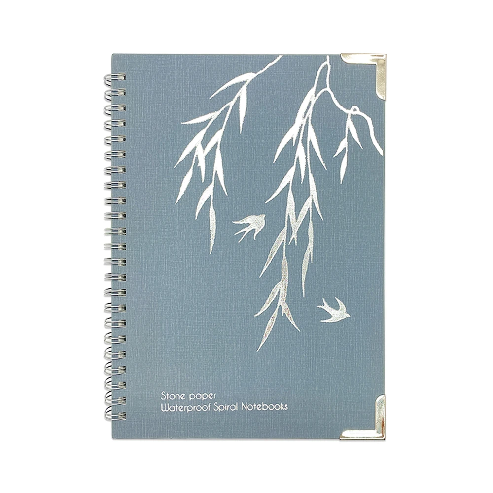 2022 Custom Fashion Hardcover Spiral Notebook A5 Leather Weekly Agenda Planner Journal