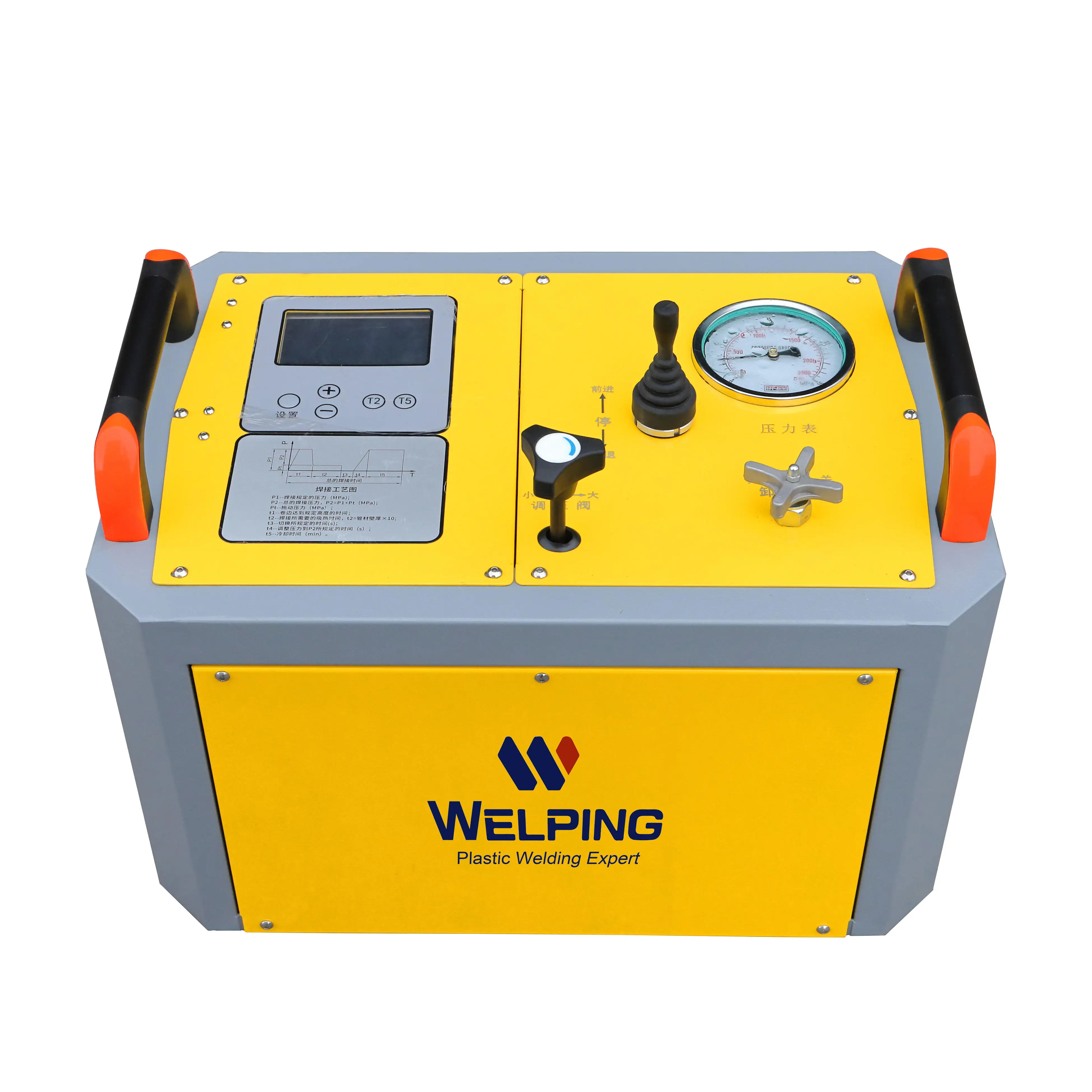 Ручной сварочный аппарат для стыковой сварки Wp160A, ПЭНД пластиковая ПЭ труба, Стыковая сварочная машина