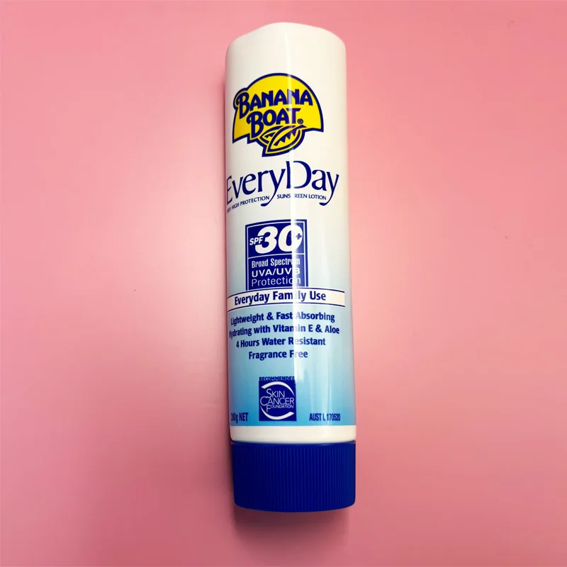 plastic soft tube for sunscreen lotion diameter 50mm