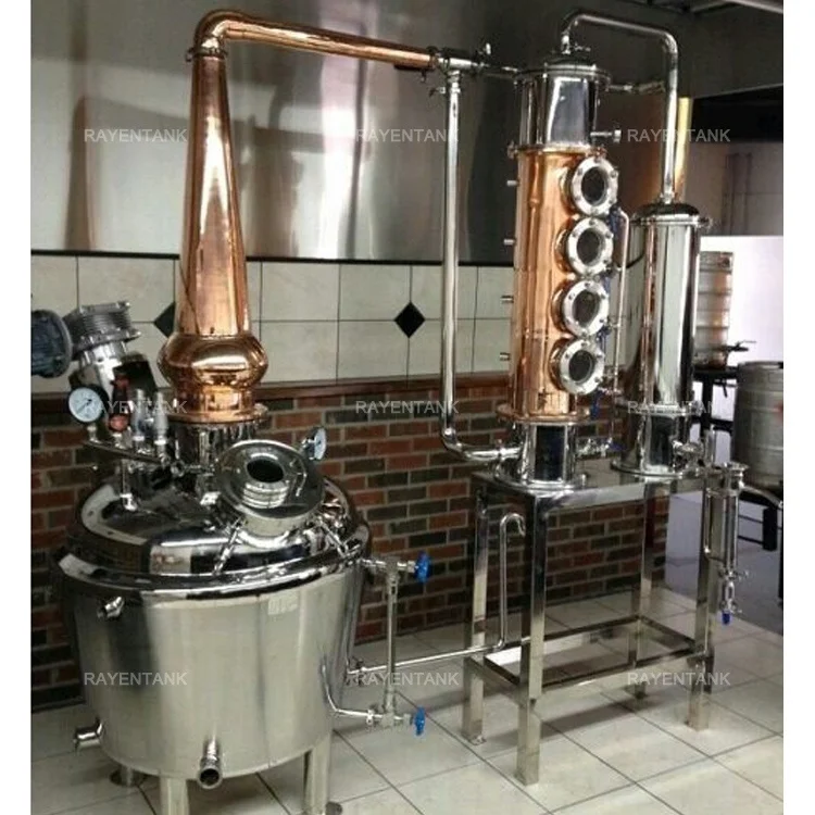 Пищевой электрический спиртовой дистиллятор из нержавеющей стали 30L 50L
