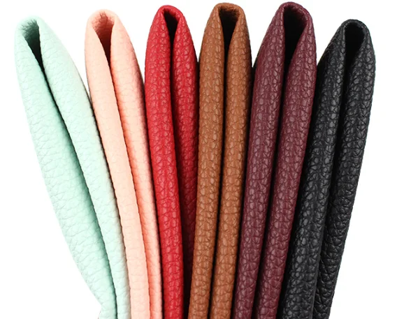 Recycle PVC Black Natural Leather Material For Chairs