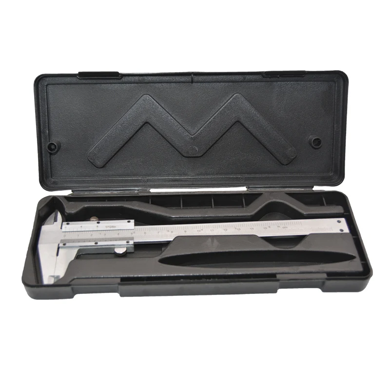 Metal 0-150mm/0.05mm Carbon Steel Vernier Caliper Gauge Micrometer Measuring tool Instruments calipers