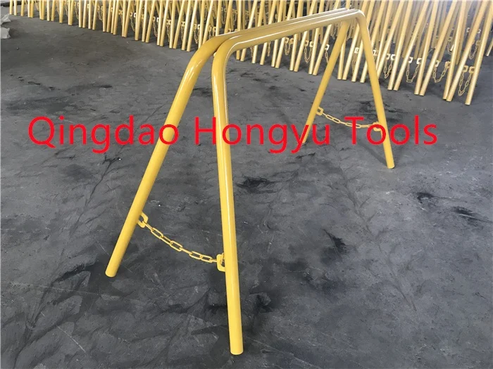 stable  steel folding wood work log saw horse bench for sale