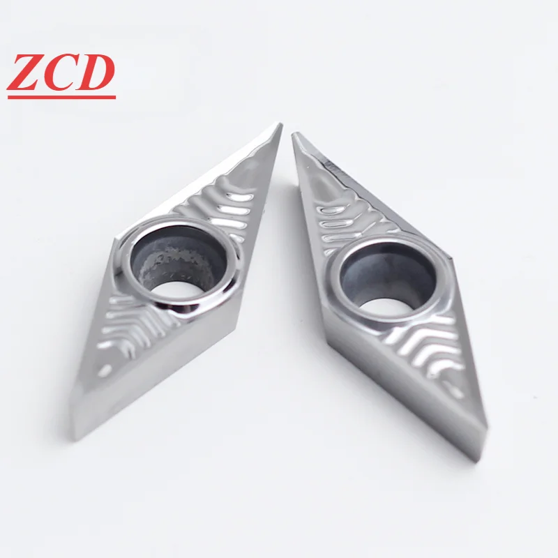 ZCD инструменты Cnc Металлические Токарные станки режущий инструмент с Vnmg160408 карбидная алюминиевая Поворотная вставка
