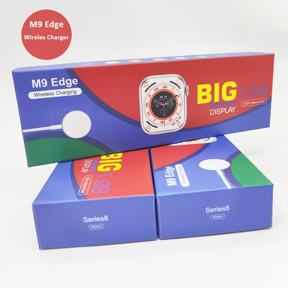 Новое Поступление Смарт-часы M9 Edge 8 pk I7 I8 T900 M9 T100 PRO MAX Смарт-часы серии 8 Ios Android Смарт-часы