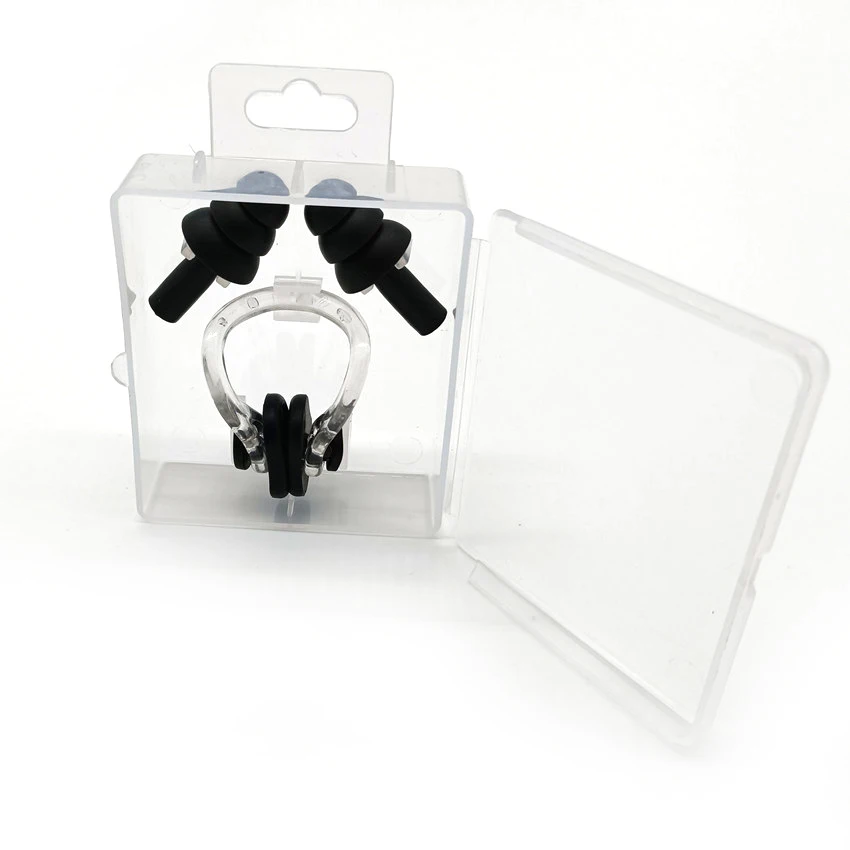 Китайский поставщик, изысканные носовые Клипсы из ТПЭ всех цветов для плавания