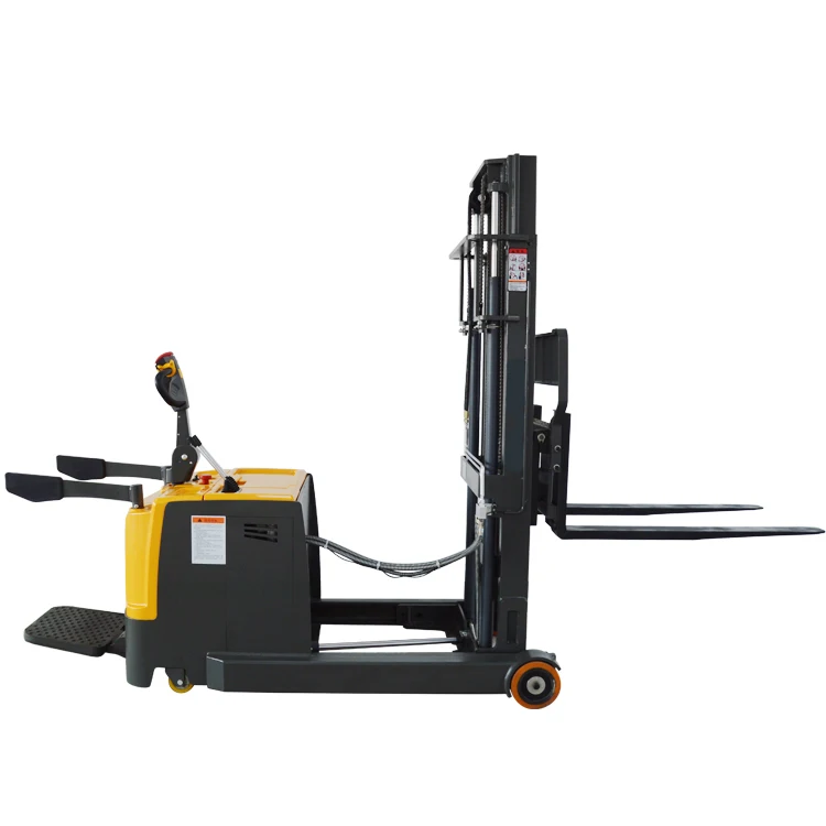 1000kg 1500kg 2000kg counterbalanced electric forklift pallet stackers with CURTIS controller