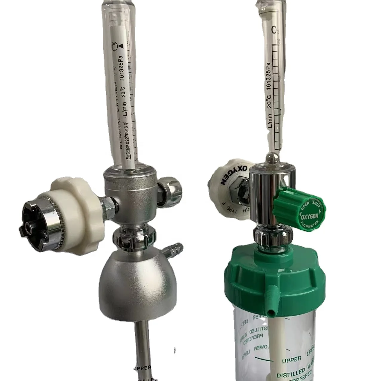 CE ISO Certificate Medical Oxygen Cylinder Regulator With Flow Meter