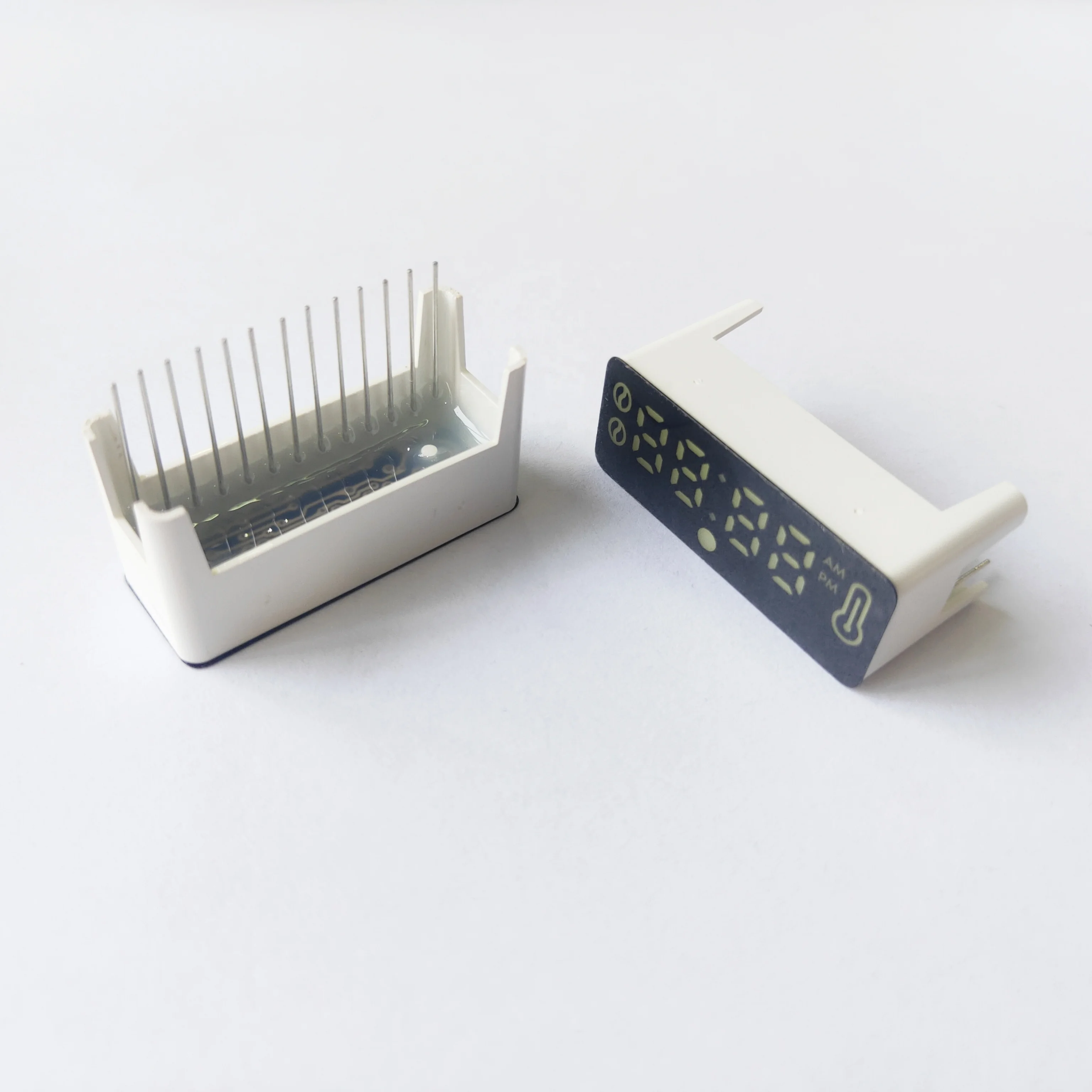 Manufacturer of custom Indoor high power led Digital Tube  7 segment white color nixie tube