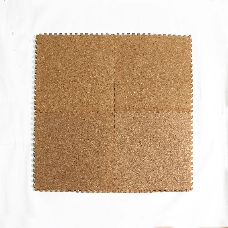 Factory Hot Sales High Quality Eco Friendly Puzzle Cork Mat Baby Crawling Mats