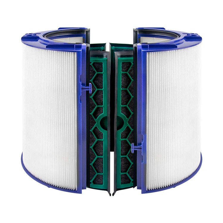 Air Purifier Filter & Activated Carbon Filter for Dysons HP04 TP04 DP04 TP05 DP05 Sealed Two Stage Pure Cool Fan Air Purifier