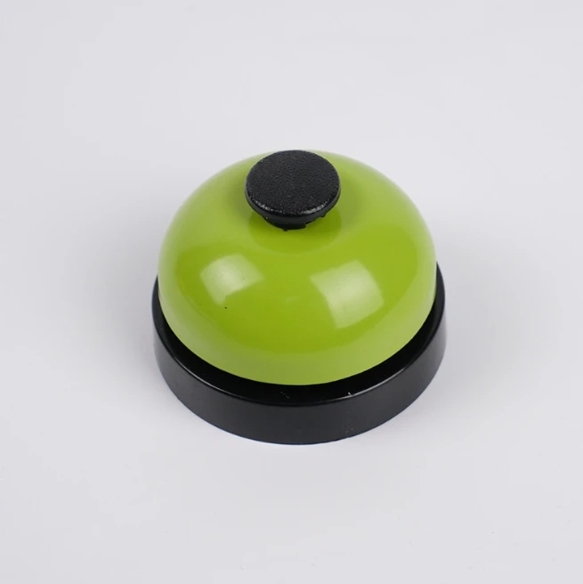 Metal Answering Bell Toy Board Game Matching Grabbing Wheat Pet Calling Bell Hand-pressing Service Bell