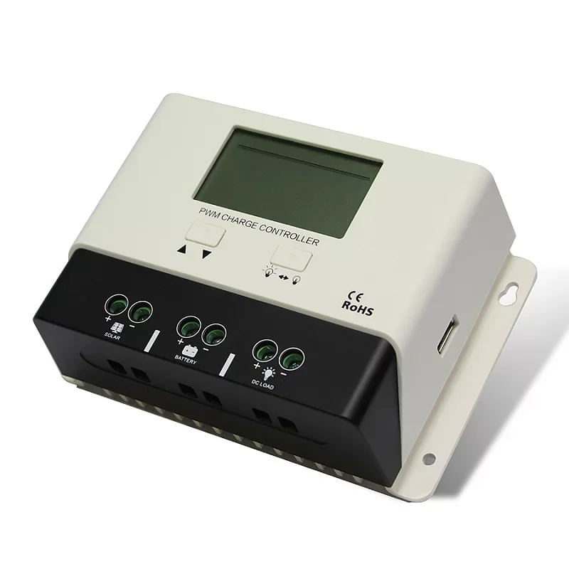 New design  Solar charger controller 30A 40A solar panel  Controller  for 12V 24V street light solar home system